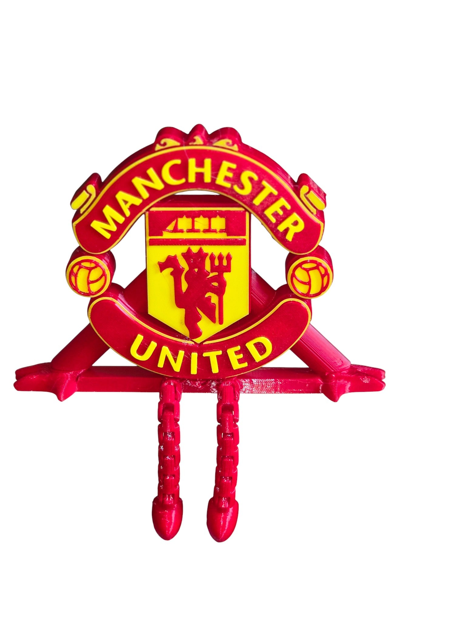 Manchester United, 3D Printed, Logo, Plaque, Gift