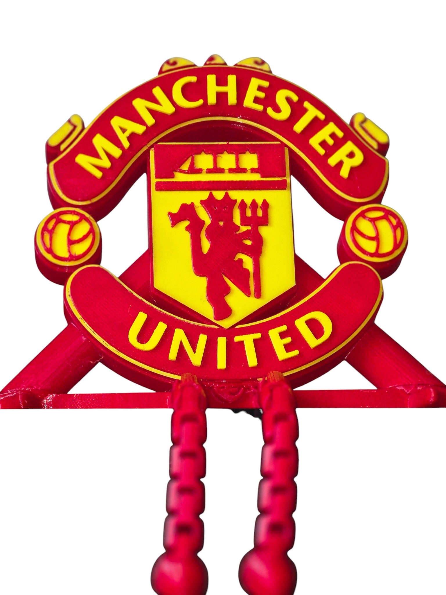 Manchester United, 3D Printed, Logo, Plaque, Gift