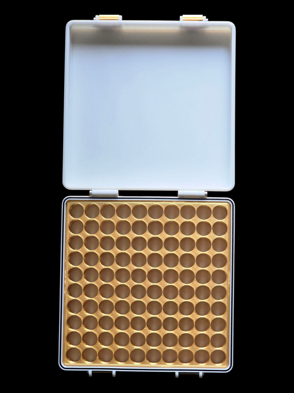 Peptide Insulin Vial Storage Case Box - 100 x 3ml Vial Capacity Organizer