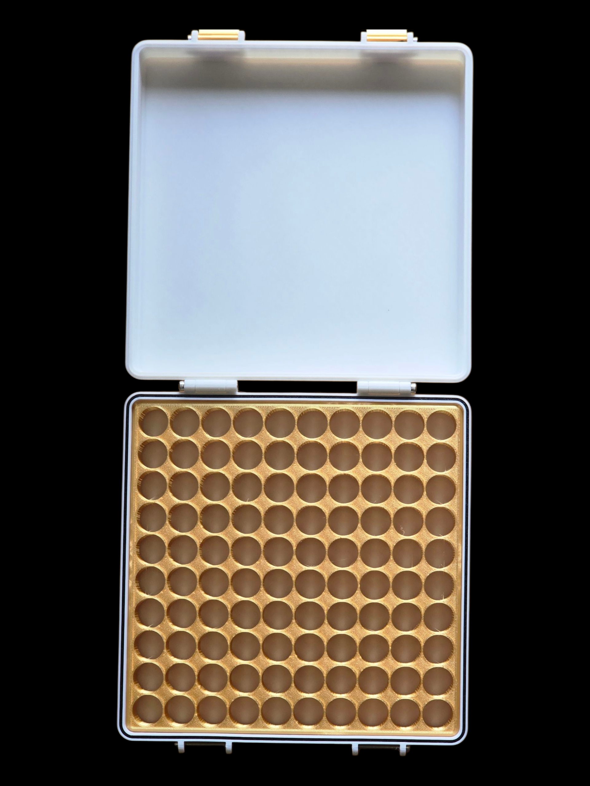 Peptide Insulin Vial Storage Case Box - 100 x 3ml Vial Capacity Organizer
